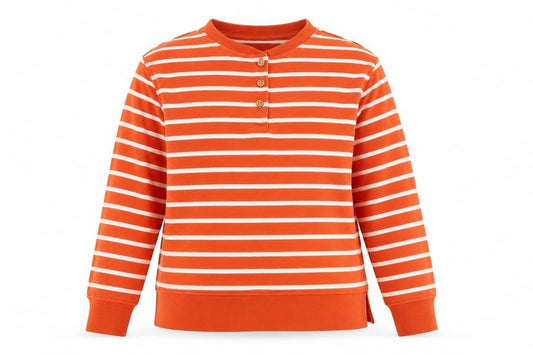 Marks and Spencer Womens Orange Camel Pullover Sweatshirt Size 14