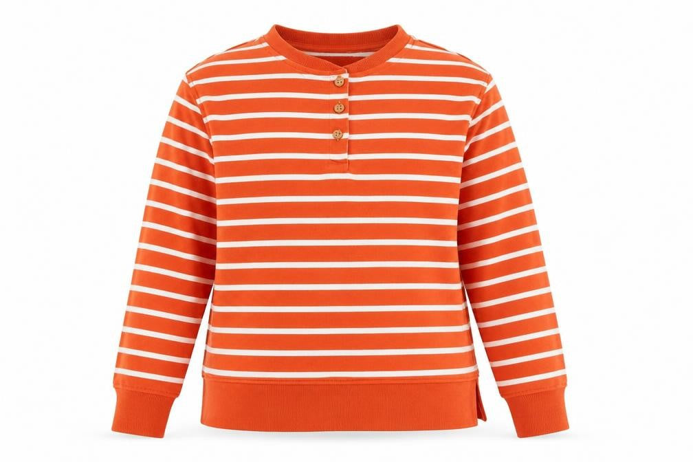 Marks & Spencer Womens Orange Camel Pullover Sweatshirt Size 14