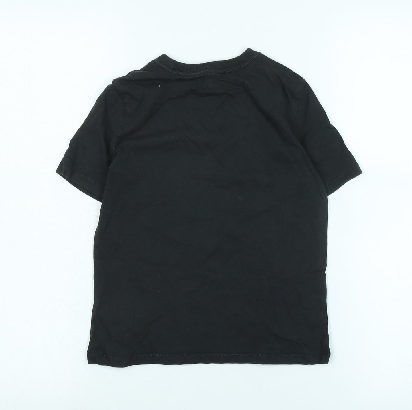 Star Wars Boys Grey Cotton Basic T-Shirt Size S Crew Neck