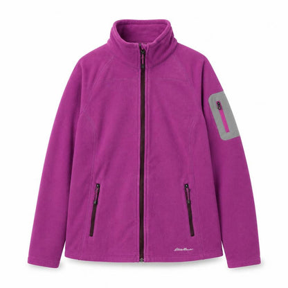Polartec Womens Purple Jacket Size M Zip