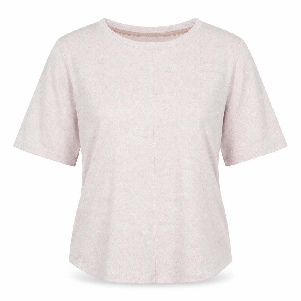 Marks & Spencer Womens Pink Crew Neck Polyester Pullover Jumper Size 6