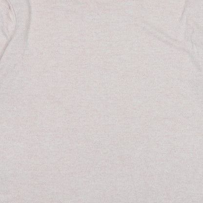Marks & Spencer Womens Pink Crew Neck Polyester Pullover Jumper Size 6