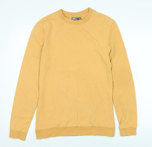 ASOS Womens Brown Cotton Pullover Sweatshirt Size M - Logo -Authentic