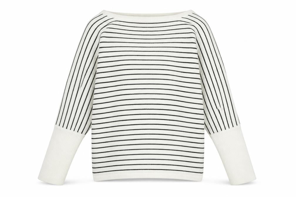 Select Womens Ivory Crew Neck Acrylic Pullover Jumper Size 6