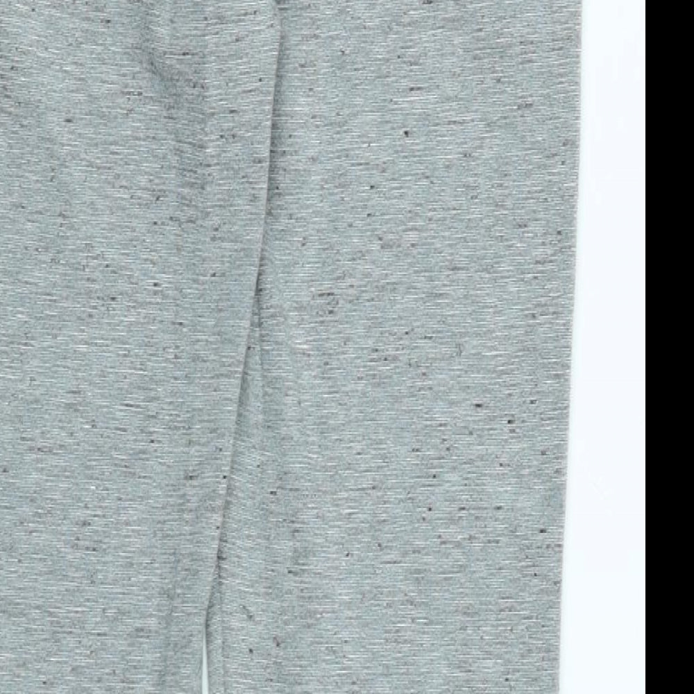 NEXT Womens Grey Polyester Trousers Size 6 L27 in Regular Zip