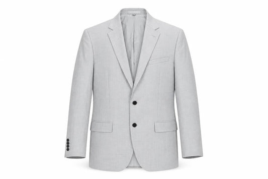 Marks & Spencer Mens Grey Polyester Jacket Suit Jacket Size 40 Regular