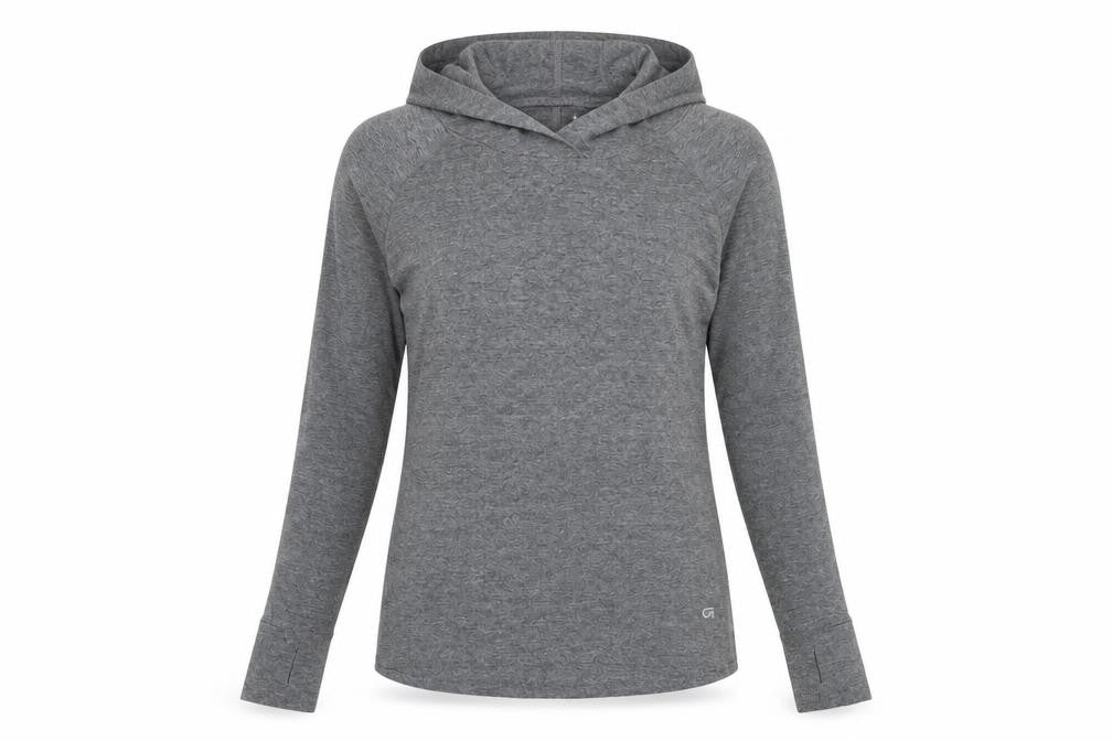 Gap Womens Grey Polyester Pullover Hoodie Size M Pullover