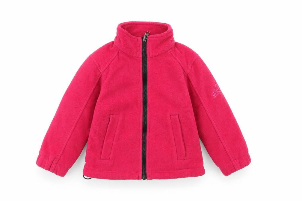 McKINLEY Girls Pink Jacket Size 4 Years Zip