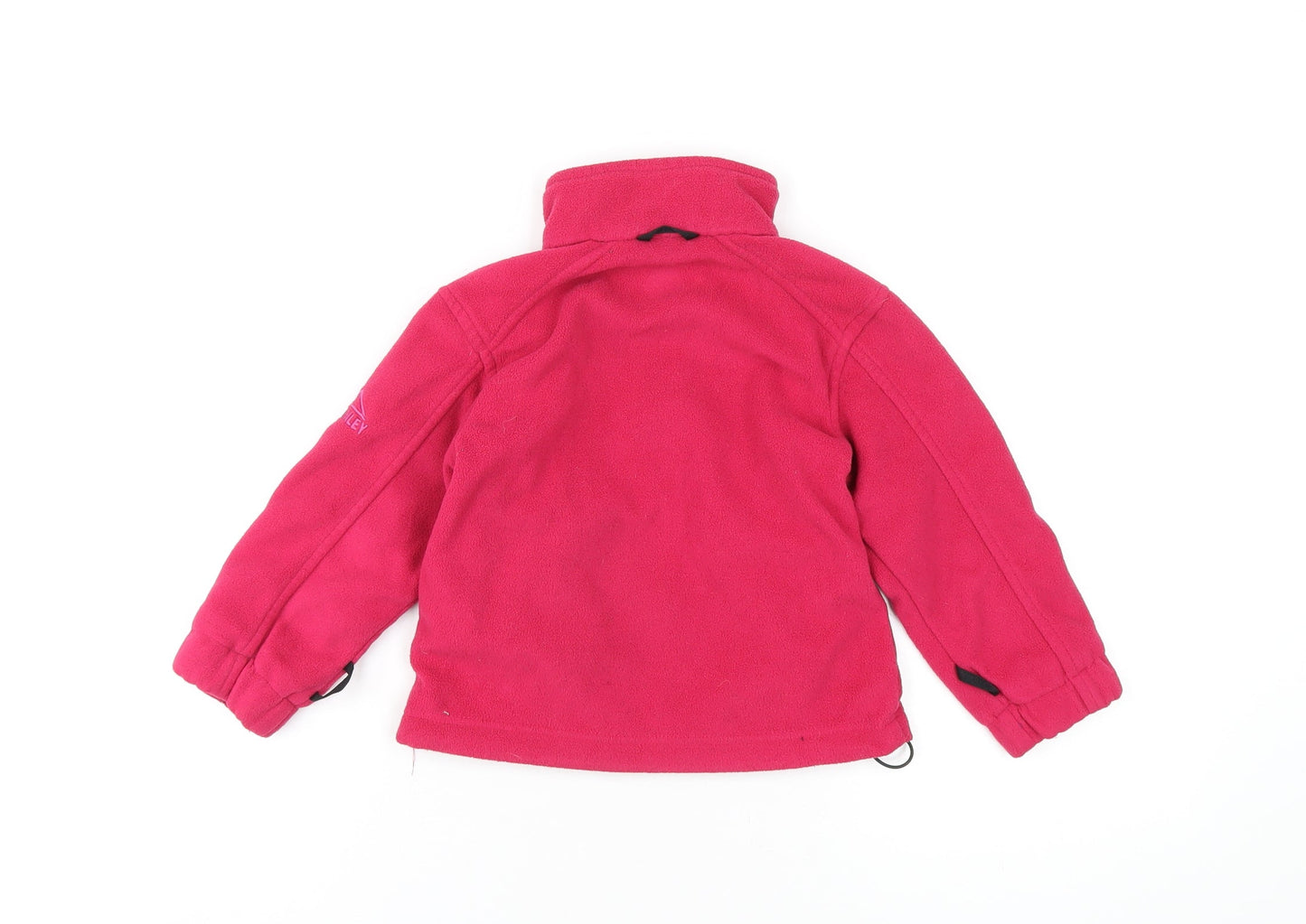 McKINLEY Girls Pink Jacket Size 4 Years Zip