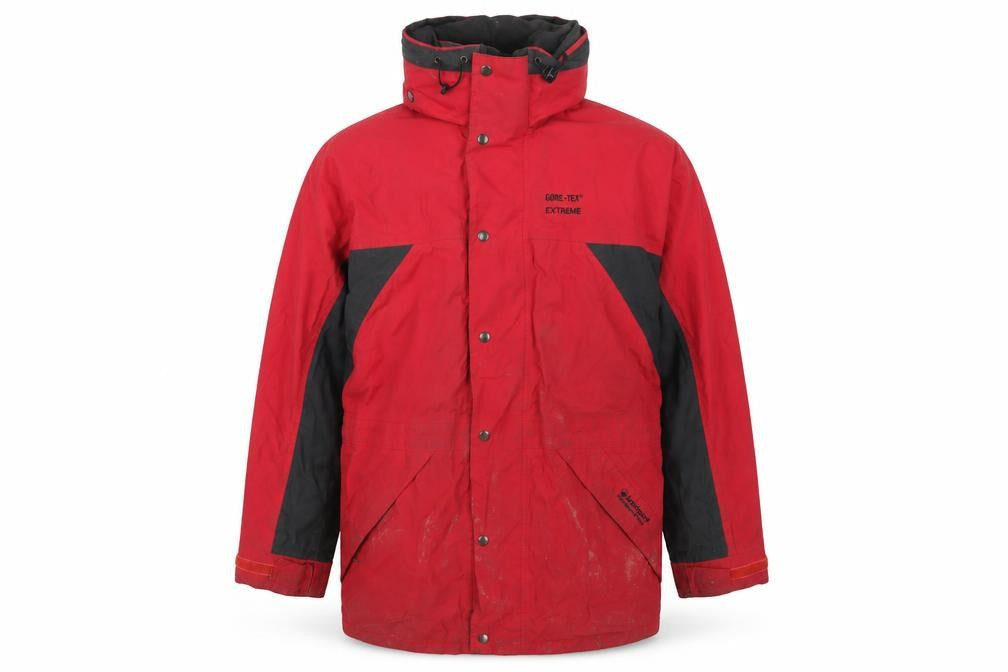 Bradsport Mens Red Rain Coat Coat Size XL Zip