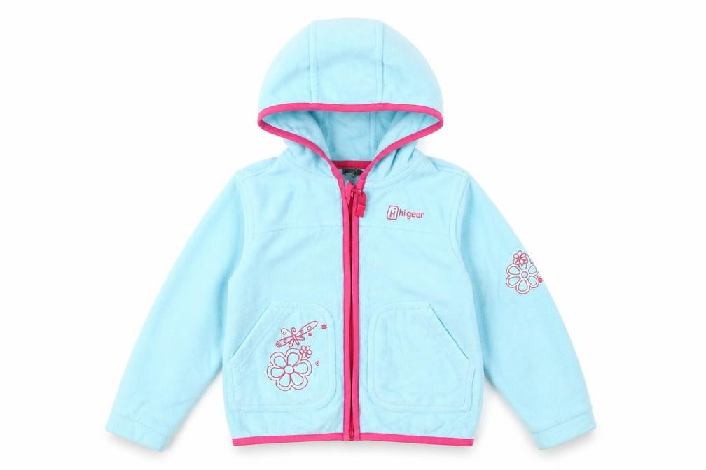 Hi Gear Girls Blue Jacket Size 3-4 Years Zip