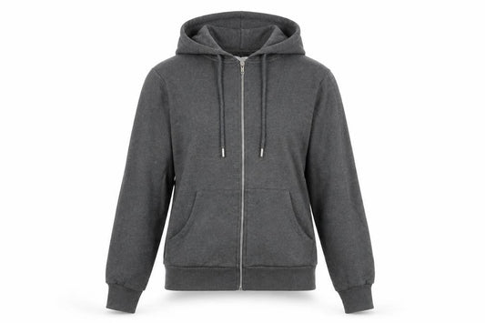 DeFacto Womens Grey Cotton Full Zip Hoodie Size XS Zip