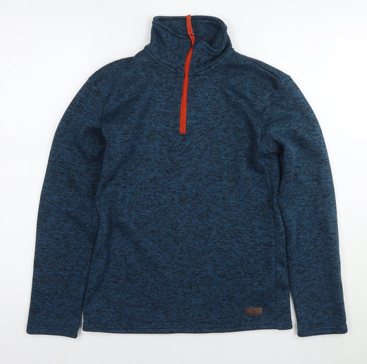 Hi Gear Boys Blue Polyester Pullover Sweatshirt Size 11-12 Years Pullover