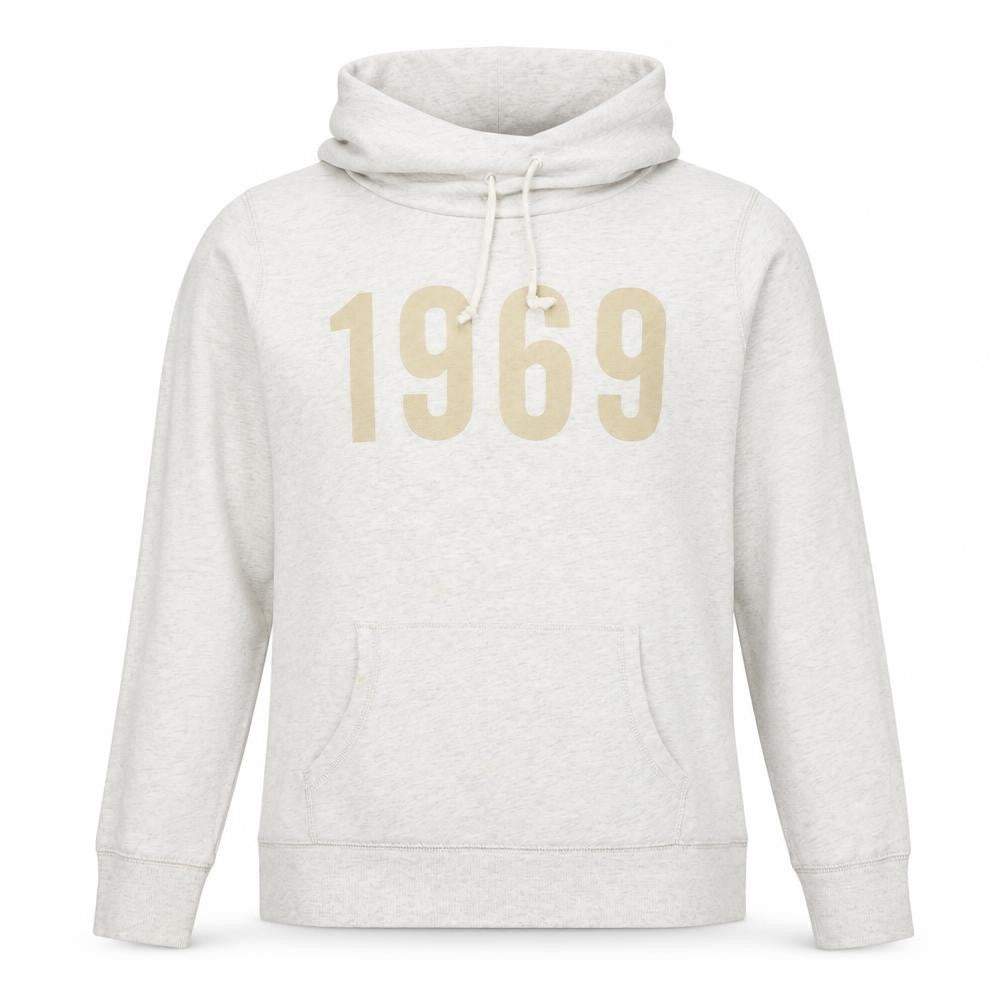 Gap Womens Ivory Cotton Pullover Hoodie Size M Pullover - 1969