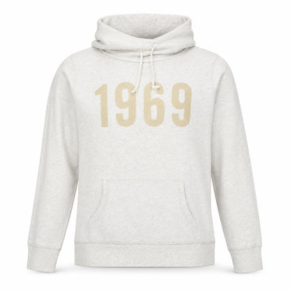 Gap Womens Ivory Cotton Pullover Hoodie Size M Pullover - 1969