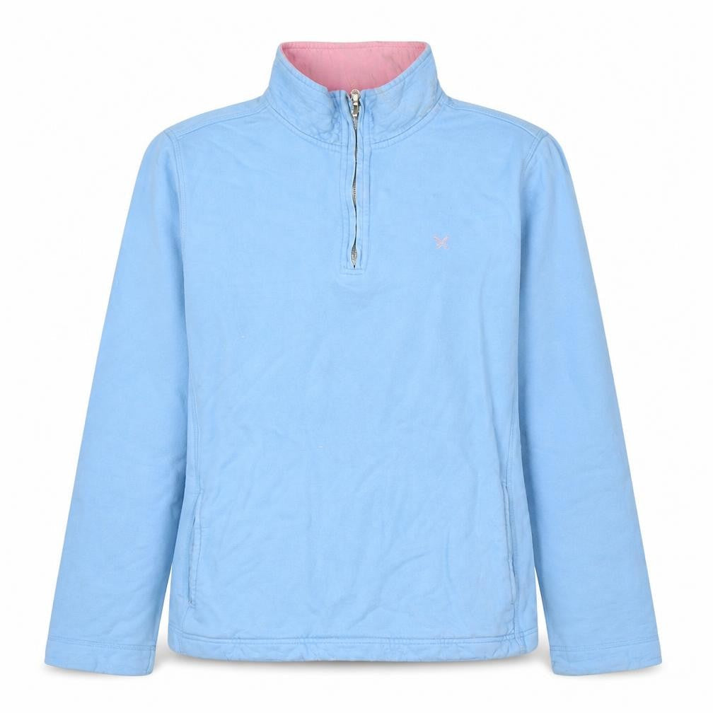 Vineyard Vines Women's Blue Sweatshirt, M, Casual Zip