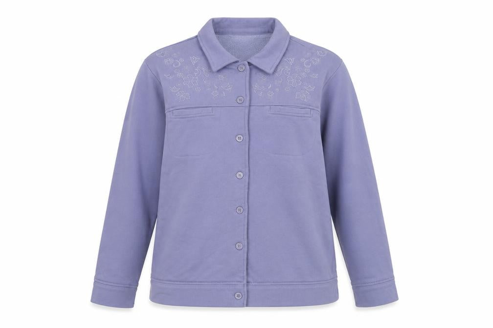 Miller's Womens Purple Jacket Size 16 Button