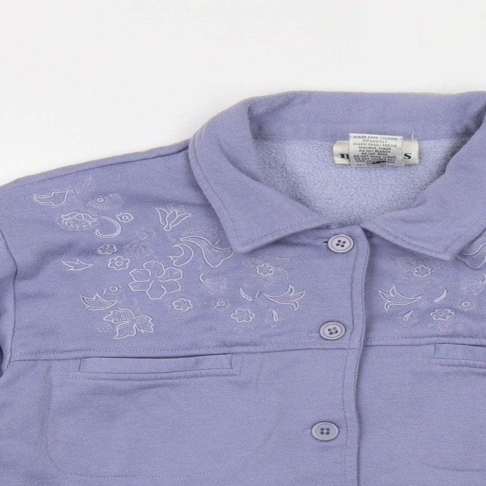Miller's Womens Purple Jacket Size 16 Button