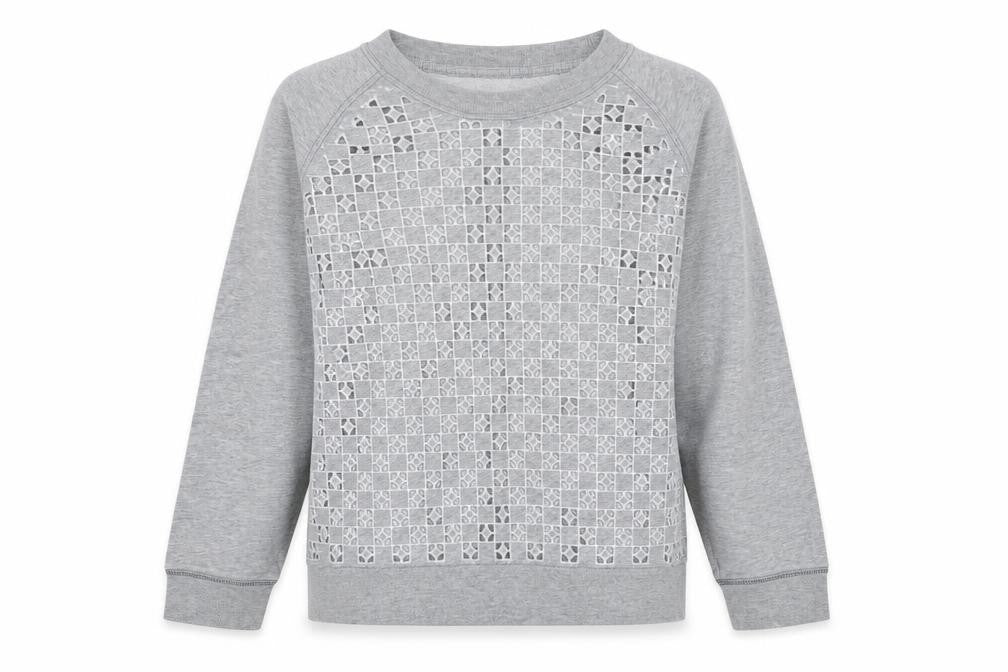 Gap Womens Grey Cotton Pullover Sweatshirt Size M Pullover