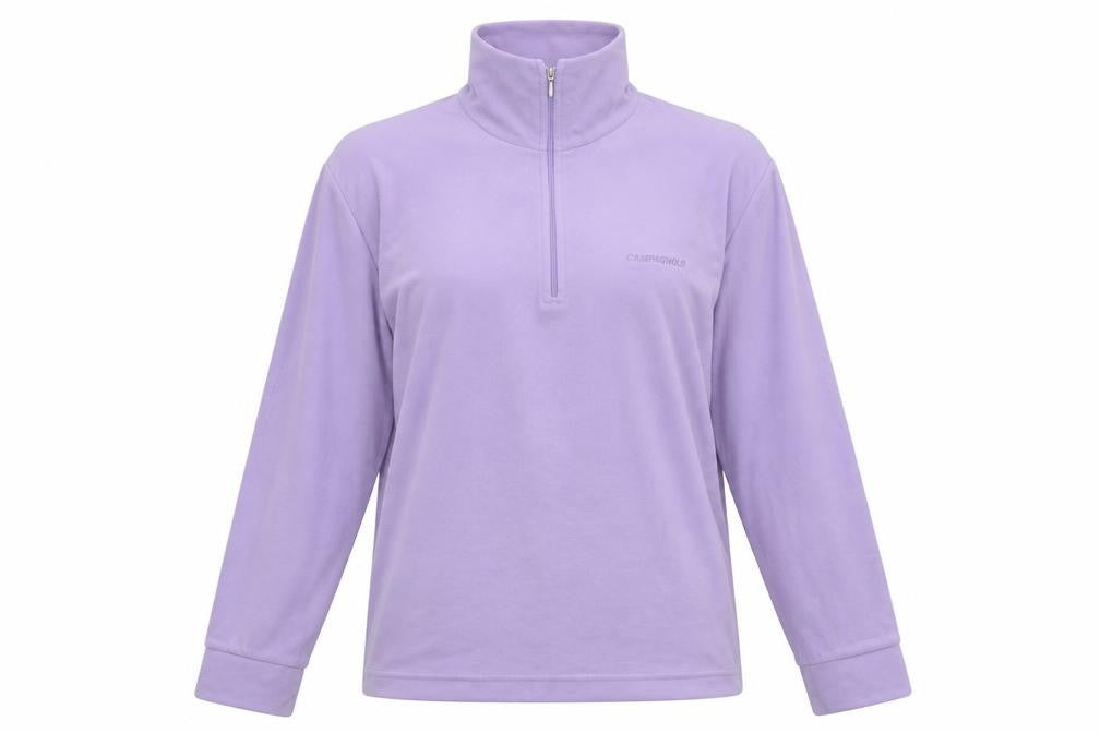 Campagnolo Womens Purple Polyester Pullover Sweatshirt Size S Zip