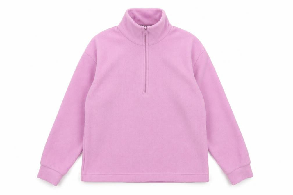 Campagnolo Womens Purple Polyester Pullover Sweatshirt Size S Zip