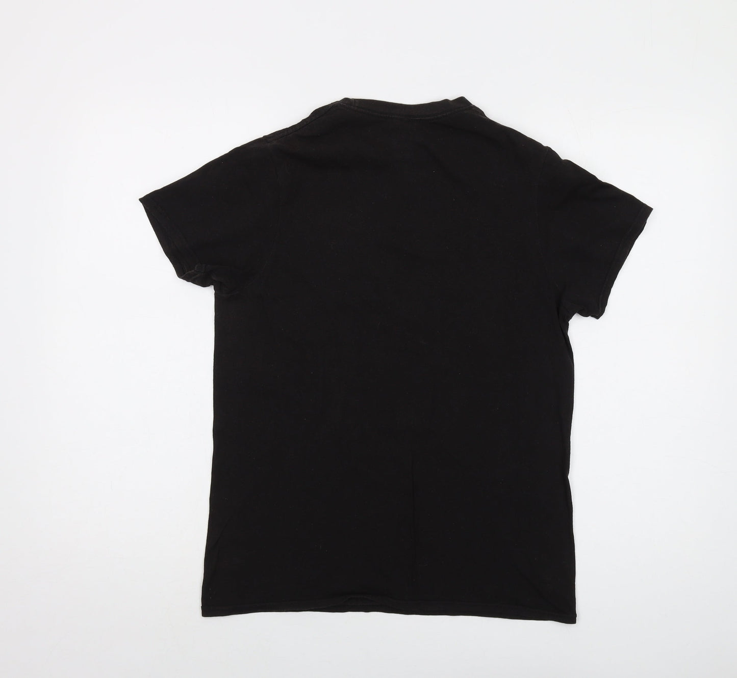 Star Wars Mens Black Cotton T-Shirt Size S Crew Neck