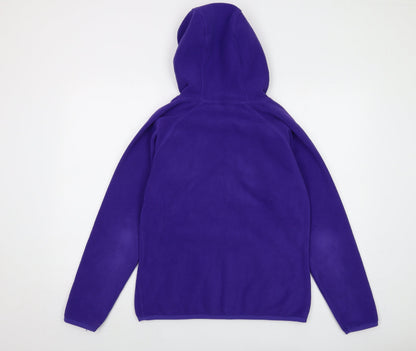 Hi Gear Womens Purple Polyester Pullover Hoodie Size 12 Pullover