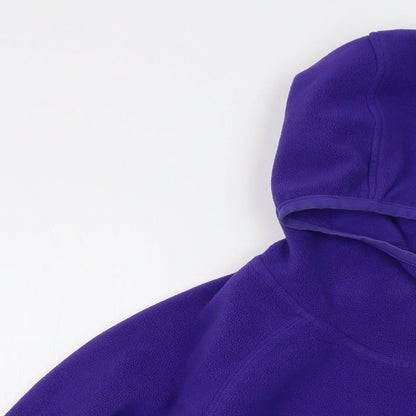 Hi Gear Womens Purple Polyester Pullover Hoodie Size 12 Pullover