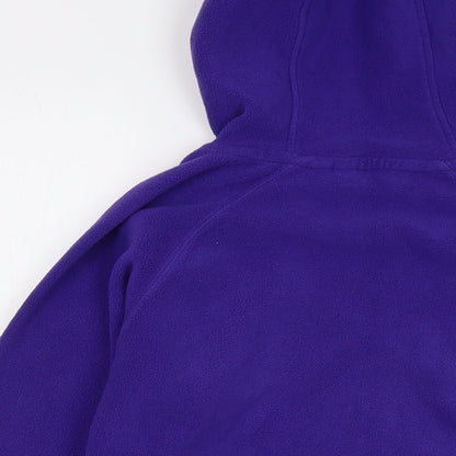 Hi Gear Womens Purple Polyester Pullover Hoodie Size 12 Pullover