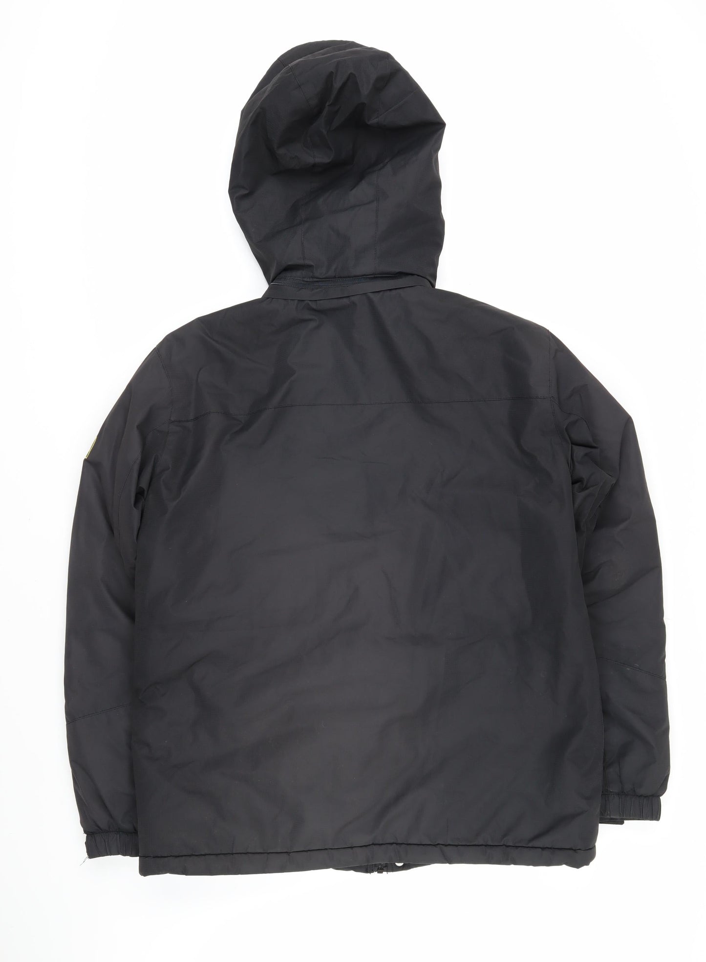 Outdoor Sport Mens Black Jacket Coat Size M Zip