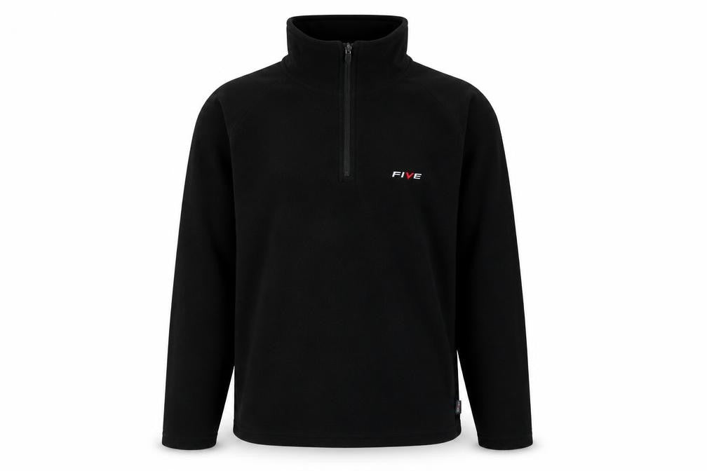 FIVE Mens Black Polyester Pullover Sweatshirt Size S - Logo