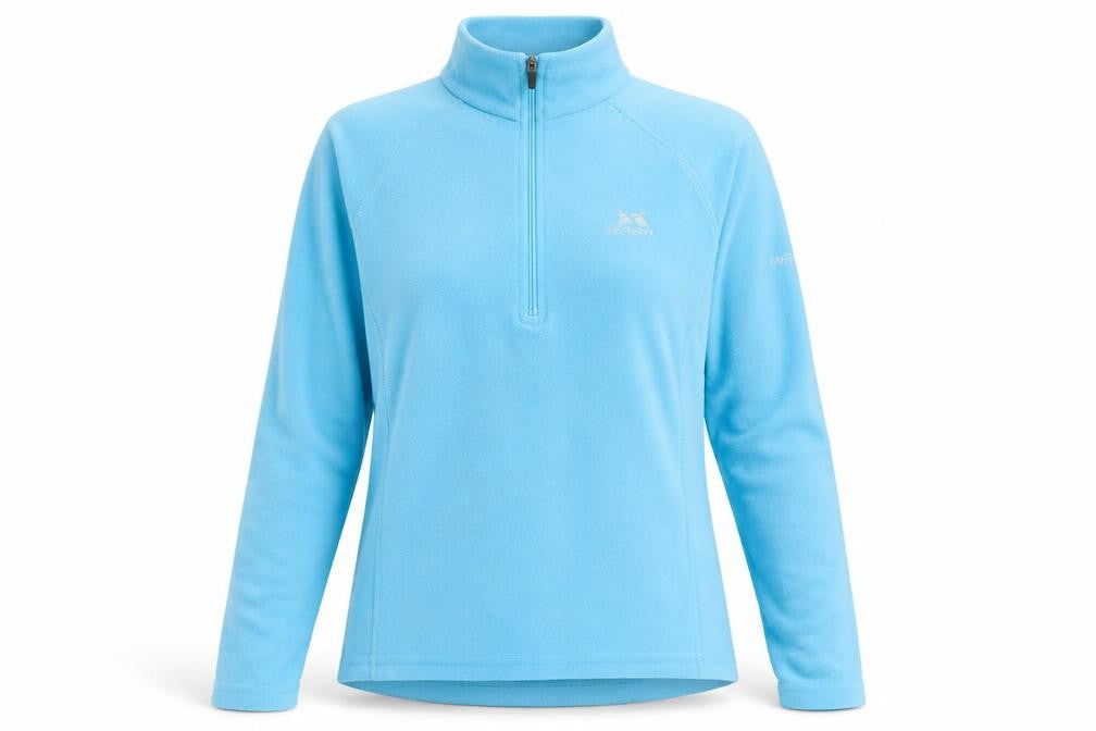 Tresspass Womens Blue Polyester Pullover Sweatshirt Size M - Logo