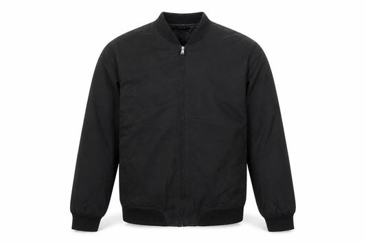 Suave Mens Black Jacket Size S Zip