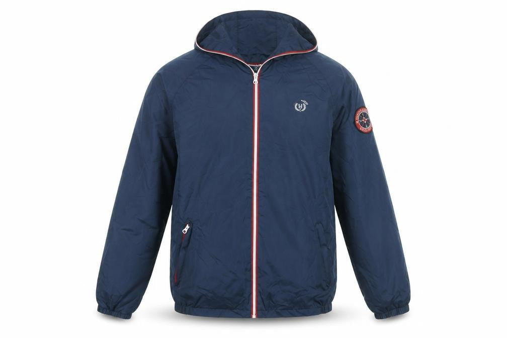 Harvey & Jones Mens Blue Jacket Size M Zip