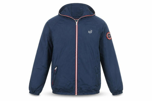 Harvey & Jones Mens Blue Jacket Size M Zip