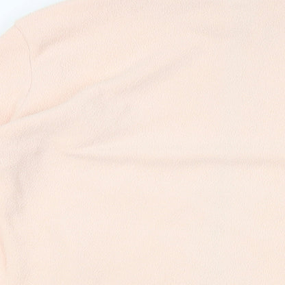 Marks & Spencer Womens Pink Jacket Size 14 Zip - Zipped Pockets