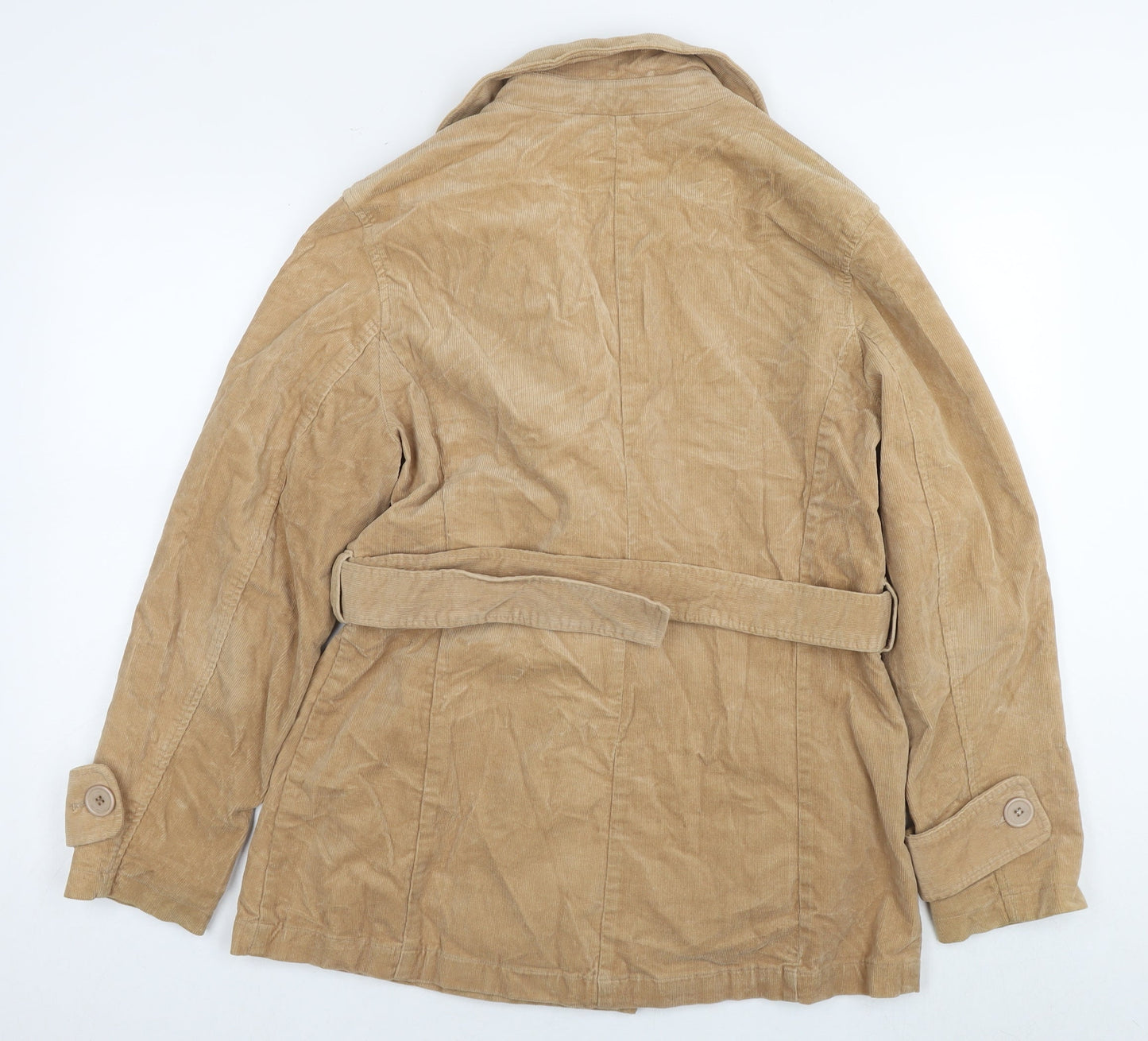 JFW Womens Brown Jacket Size 14 Zip
