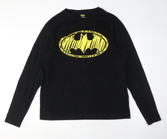 Batman Black Men's M Long Sleeve T-Shirt