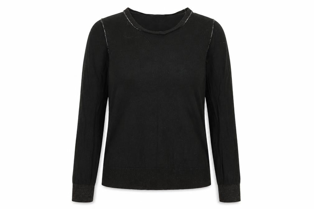 Gap Womens Brown Round Neck Wool Pullover Jumper Size M