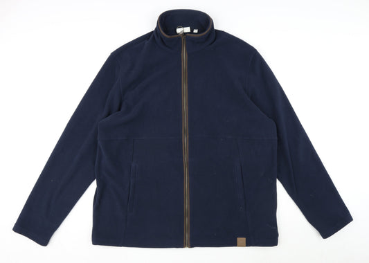 Hinter + Hobart Mens Blue Jacket Size 2XL Zip