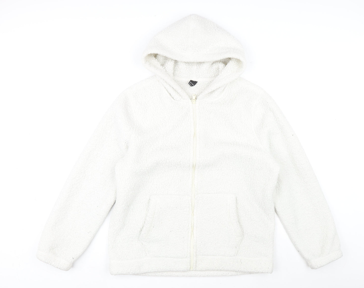Gilly Hicks Womens White Jacket Size L Zip