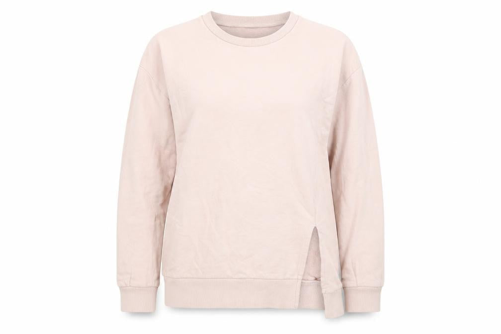 ASOS Womens Pink Cotton Pullover Sweatshirt Size 10 Pullover