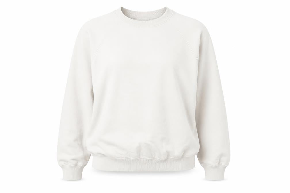 H&M Womens Beige Cotton Pullover Sweatshirt Size M Pullover