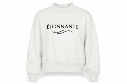 H&M Womens Grey Cotton Pullover Sweatshirt Size XS Pullover - Etonnante
