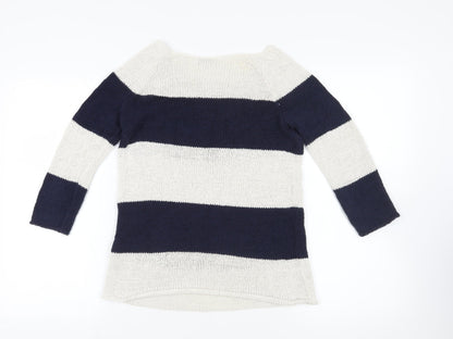Back view of Gap Striped jumper XS Multicoloured