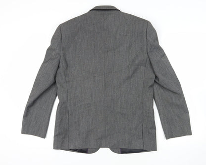 Back view of Fellini Grey Blazer, size M, Formal