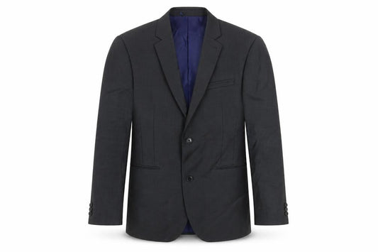Next Black Wool Blend Two-Button Blazer - 40R