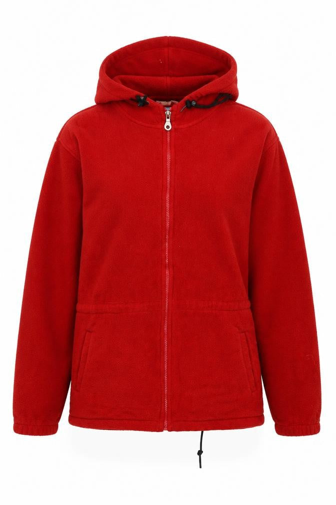 Lands' End Womens Red Jacket Size 10 Zip