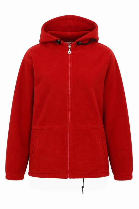 Lands' End Womens Red Jacket Size 10 Zip