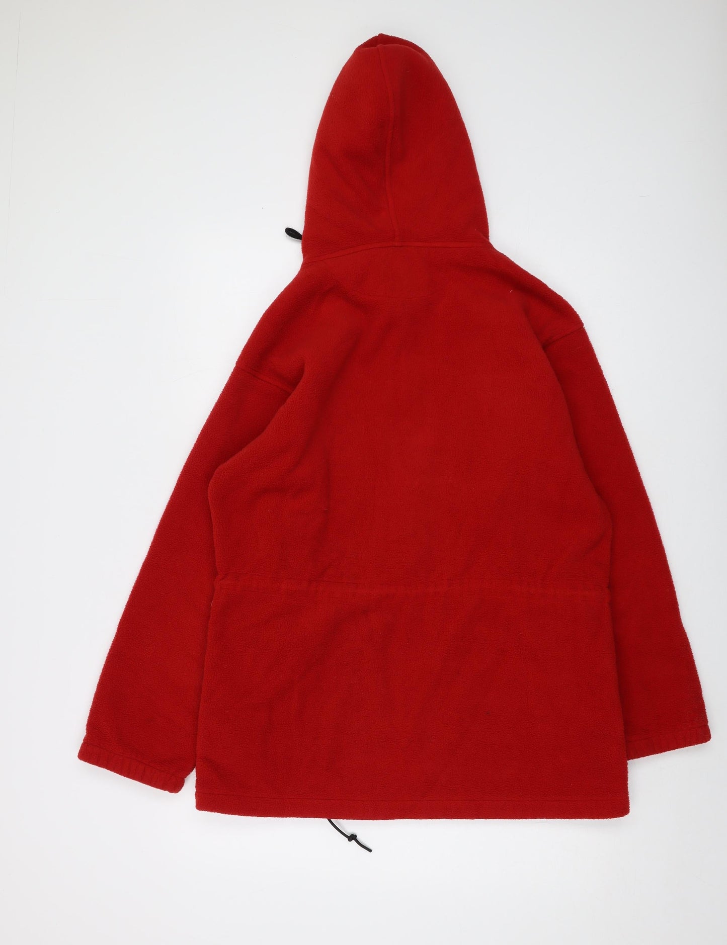 Lands' End Womens Red Jacket Size 10 Zip